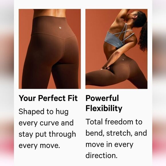 NWT Lululemon Align HR Pant 28" in Future Utopia Multi - Picture 10 of 11